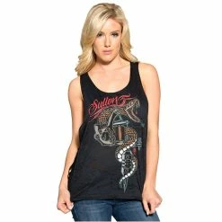 Sullen Angels Burnout Tank Top - Protect The Trade