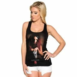 Sullen Angels Lace Panel Tank Top - Gitana