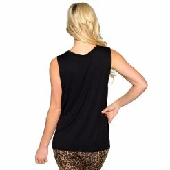 Sullen Angels Muscle Tank Top - Desert Fringe Black -KILLSTAR - shop sullen angels muscle tank top desert fringe black 33