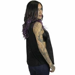 Sullen Clothing Burnout Muscle Tank Top - Butterfly Skull -KILLSTAR - shop sullen clothing burnout muscle tank top butterfly skull 12