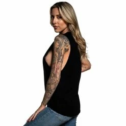 Sullen Clothing Muscle Tank Top - Red Rose -KILLSTAR - shop sullen clothing muscle tank top red rose 13