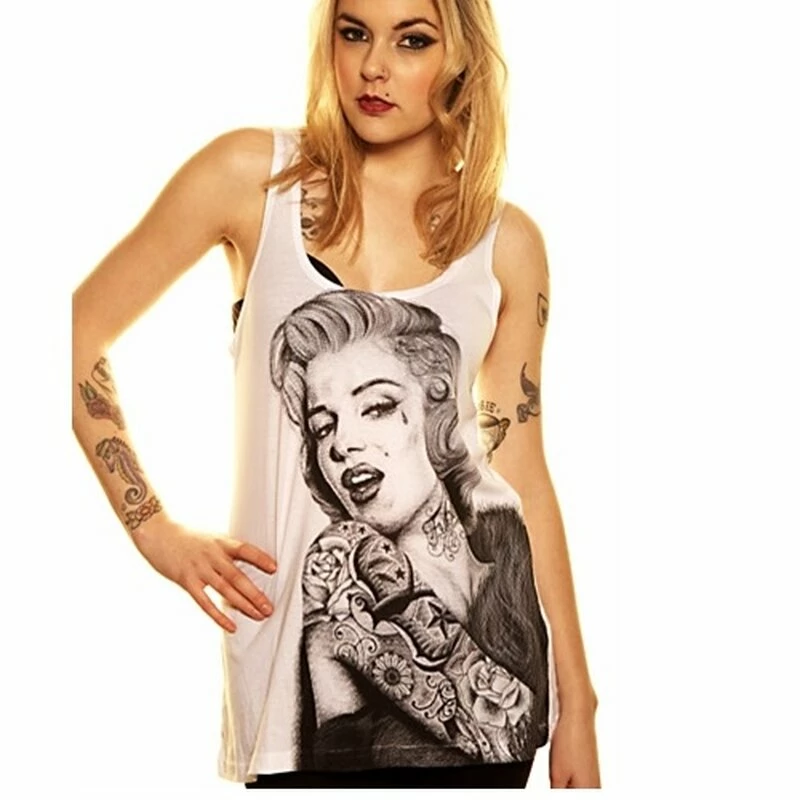 Toxico Girlie Tank Top - Marilyn 1 Toxico Girlie Tank Top - Marilyn
