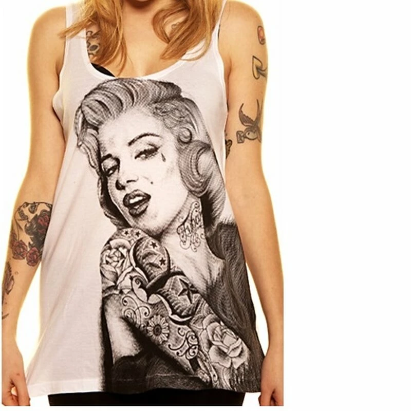 Toxico Girlie Tank Top - Marilyn 2 Toxico Girlie Tank Top - Marilyn - Image 2